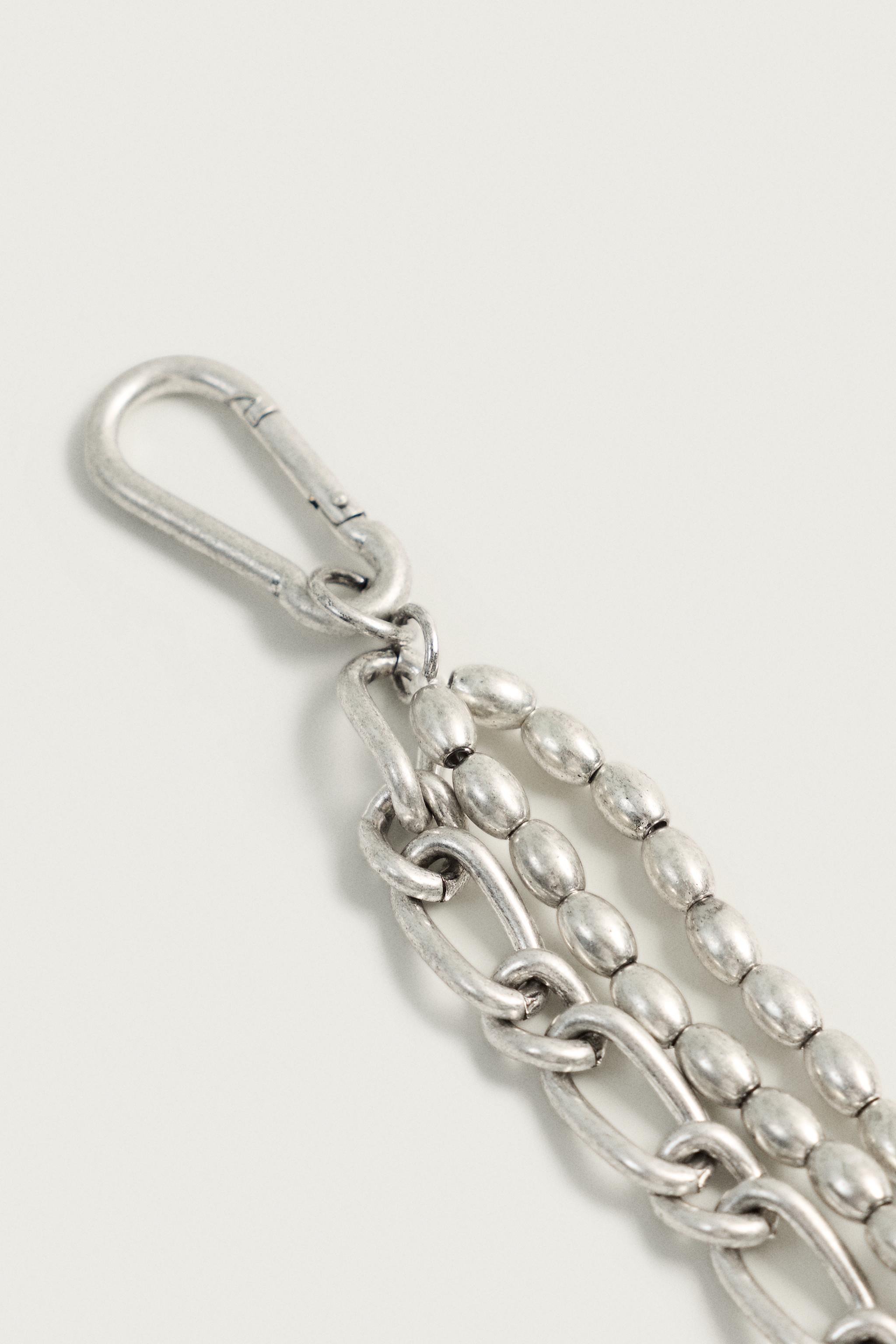 PORTE-CLÉS CHAÎNE MÉTALLIQUE
